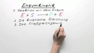 Enzymkinetik  Chemie  Allgemeine und anorganische Chemie [upl. by Glassman]