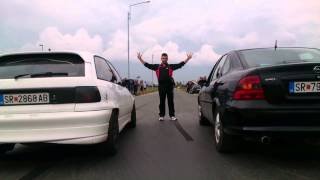 Opel Astra gsi vs Opel Vectra 25 v6 lpx [upl. by Cary]