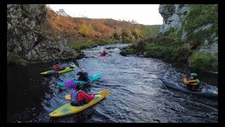 Dirlot Gorge River Thurso Caithness Kayak Club [upl. by Daffodil]