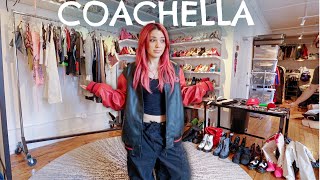 COACHELLA PREP 2024 outfits nails gym moving update amp more [upl. by Jochbed392]