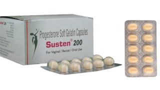 susten 200 mg capsule uses  price  composition  dose  side effects  precautions  in hindi [upl. by Hartman201]