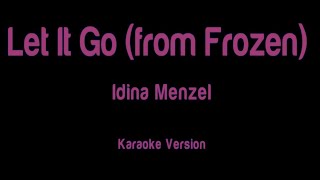 Let it Go From Frozen  karaoke version [upl. by Steiner]