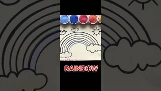 Sand painting rainbow [upl. by Eulaliah]