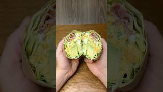 Bacon Avocado Egg Salad Lettuce Wrap [upl. by Conners443]