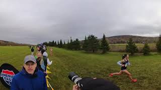 VID20241102036  AE XC Champs  Womens 5K Finish 360 [upl. by Nahtan742]