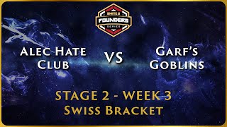 SMITE 2 Founders Series  Stage 2 Swiss  NA Week 3  Alec Hate Club vs Garfs Goblins [upl. by Strauss]