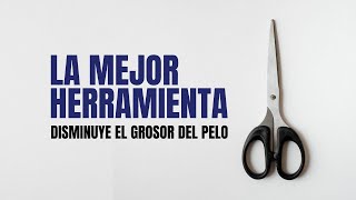 COMO LIDIAR CON EL CABELLO MUY GRUESO  FORMA RÁPIDA [upl. by Jehiel]