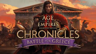 Age of Empires II DE  Chronicles Battle for Greece [upl. by Ahsinad]