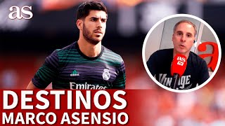 MARCO ASENSIO  POSIBLES DESTINOS ¿PREMIER LEAGUE SERIE A PSG Diario AS [upl. by Leschen]