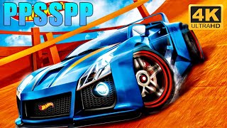 Hot Wheels  PPSSPP Emulator  Best Settings  PSP Emulator  4K UHD [upl. by Geaghan366]