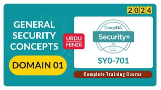 General Security Concepts  CompTIA Security SY0701  Domain 01  URDU  HINDI [upl. by Ainavi]