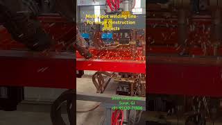 Multi spot welding machine for Large scale construction project fullyautomaticstirrupbender [upl. by Iztim]