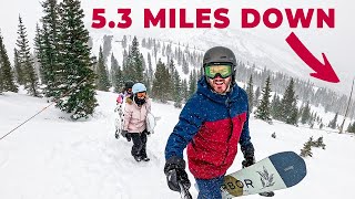 The Longest Ski Run in Colorado  Aspen Snowmass  Family Ski Trip [upl. by Angelis]