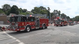 BrewsterNY Fire Department 151st Anniversary Parade 82121 [upl. by Whall388]