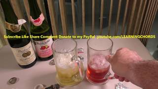 Martinellis Gold Medal Sparkling Cider VS Martinellis Apple Cranberry REVIEW [upl. by Garihc]