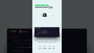 Animated Input Field using VueJs codewithmuhilan css coding [upl. by Aloke]