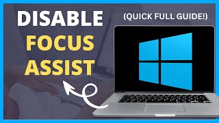 How to Turn Off Focus Assist in Windows 10  Easy Tutorial [upl. by Ailhad979]