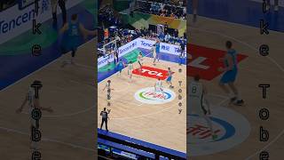 Open CatchandShoot Mike Tobey fiba basketball slovenia slovenija center grancanaria [upl. by Odraner]