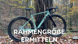 Die Rahmengröße am Gravelbike bestimmen [upl. by Upton]