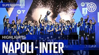 STILL US 🏆🏆🏆🏆🏆🏆🏆🏆  NAPOLI 01 INTER  HIGHLIGHTS SUPERCOPPA ITALIANA ⚫🔵🇬🇧 [upl. by Nnair]