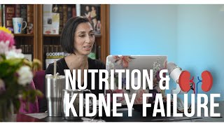 Nutrition amp Kidney Failure [upl. by Casilde]