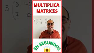 MULTIPLICA EN SEGUNDOS 🔢 Operaciones Con Matrices [upl. by Wein]