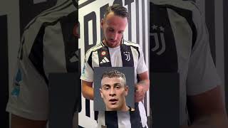 Indovina il calciatore della Juventus😂 [upl. by Ecnaled]