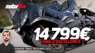 TMAX 2022 à 14 799 € prix dexcellence   MOTORLIVE [upl. by Hales]