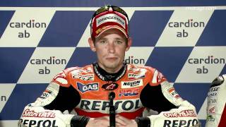 Casey Stoner interview after the Brno GP [upl. by Etnuaed]