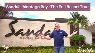 Sandals Montego Bay 2024 The Full 4K Resort Walkabout Tour w Mr TraveLux [upl. by Reisinger]