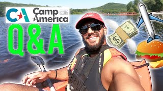 Camp America QampA  Travel Money Food and More [upl. by Dorcea]