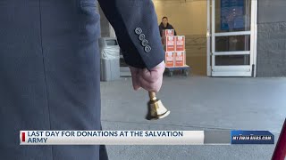 Salvation Army Red Kettle campaigns coming to an end [upl. by Aihseken182]