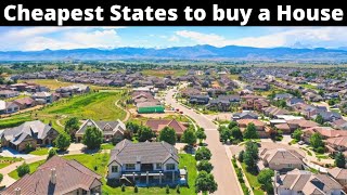 15 States to Buy Cheapest House Property in USA [upl. by Loma244]