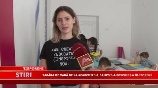 Tabăra de vară de la Impact Academies amp Camps sa deschis la Nisporeni [upl. by Evannia]