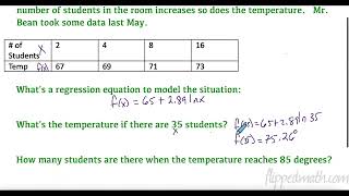 AP Precalculus – 214 Logarithmic Function Context and Data Modeling [upl. by Scarlet666]