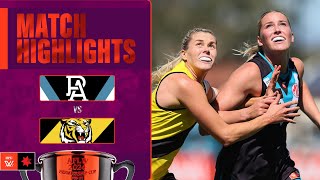 Port Adelaide v Richmond Highlights  Elimination Final 2024  AFLW [upl. by Isoj]