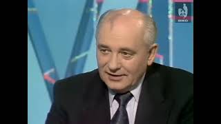 Gorbachev Interview 21 July 1994 by Vlad Listyev automatic caption translation enabled [upl. by Mylan]