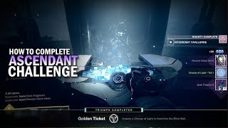 How to Complete an Ascendant Challenge  Powerful Engram Reward Destiny 2 [upl. by Banquer616]