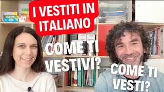 Conversazione Naturale in Italiano I VESTITI IMPERFETTO Real Italian Conversation ita SUB [upl. by Zohara]