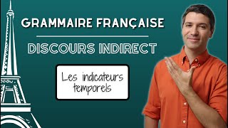 ⚠️ Les indicateurs temporels du discours indirect  Français avancé B2  C1 🇫🇷 [upl. by Ahsikal727]