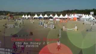 Championne CSO Poney Elite D Minim et Agathe NOE [upl. by Burkhardt731]