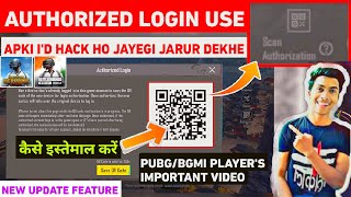 Authorized login Pubg mobile  Pubg authorized login  pubg mobile QR code  Scan Authorization pubg [upl. by Adnale309]