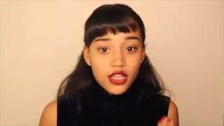 The Hunger Games cast interview Amandla Stenberg [upl. by Hump]