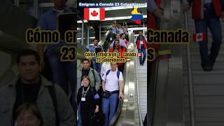 🚨Cómo Emigraron a 🇨🇦CANADA 23 🇨🇴Colombianos con oferta laboral y estudi Con ayuda SENA y OIM [upl. by Teddy814]