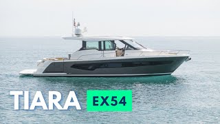 Tiara EX54 Walkthrough 2024  BoatTEST [upl. by Honeywell]