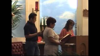 Palm Sunday Mas in Spanish at St Joseph PNCC Davie Florida [upl. by Engamrahc613]