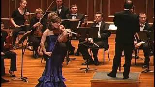 Irina Muresanu plays Enescu Romanian Rhapsody No 1 arranged for violin and strings PART 2 [upl. by Jethro]