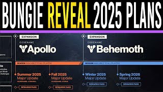 Bungie Reveal MASSIVE Destiny 2 Rework  ICEBREAKER 2025 Roadmap Expansions FREE Seasons amp More [upl. by Ramsden]