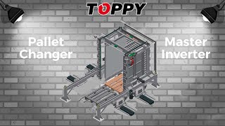 Cambio pallet Toppy Master Inverter SLITTAMENTO LATERALE [upl. by Rozele]