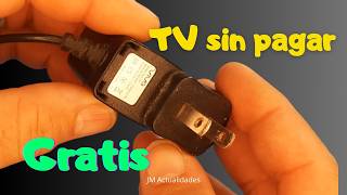 ¡Coloca el Cargador al Televisor y Mira TV Gratis en HD Rápido y Fácil [upl. by Eninnaej780]